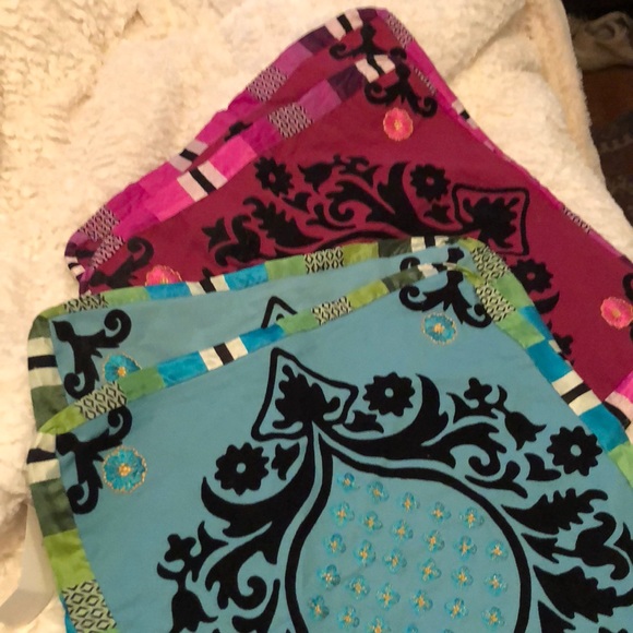 Lot of 4 throw pillow cases designer’s guild artsy - Picture 7 of 7